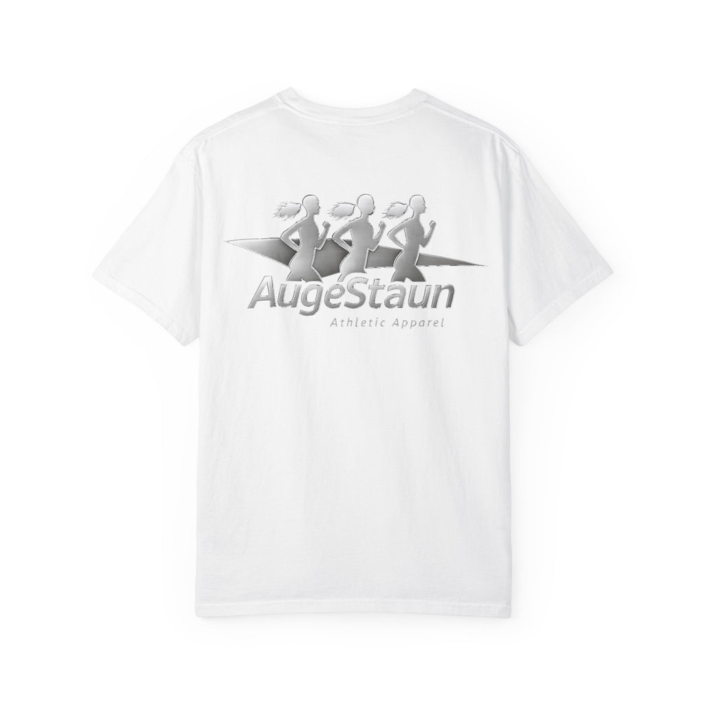 AugeStaun Graphic T-Shirt — Reflective 3D Runner Logo Tee