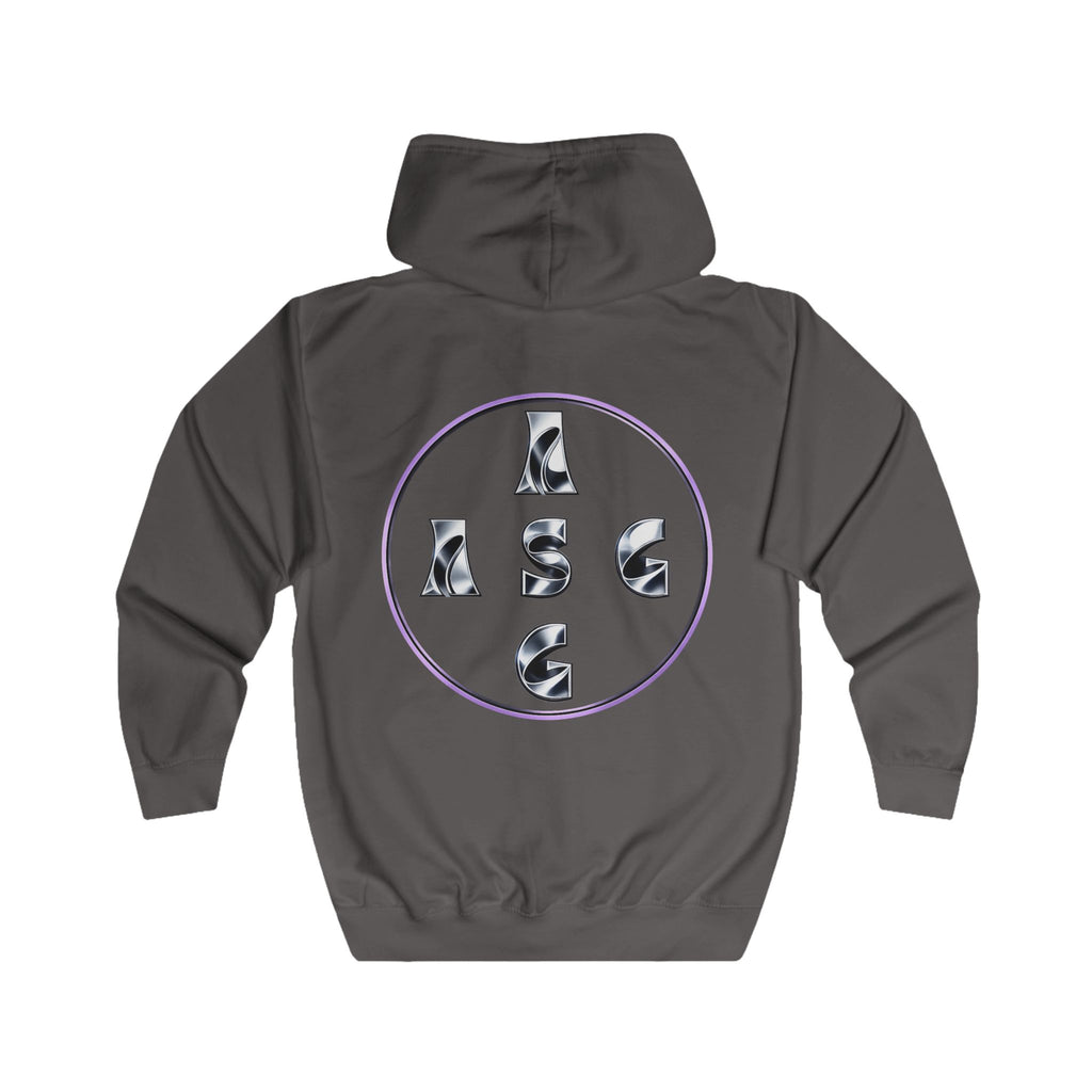 Zip Hoodie with ASAA Logo — Casual Crew Zip-Up Hoodie