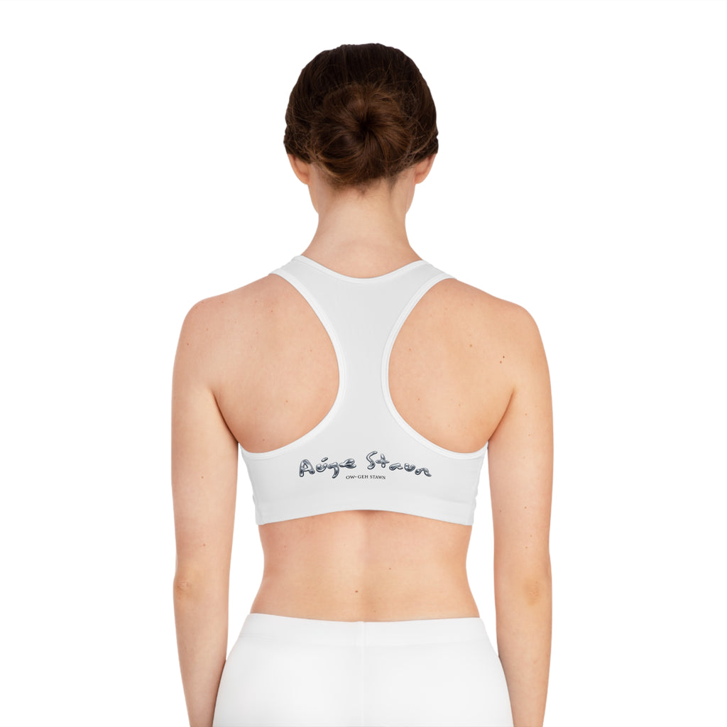 Sports Bra — Auge-Staun Athletic Logo Performance Crop