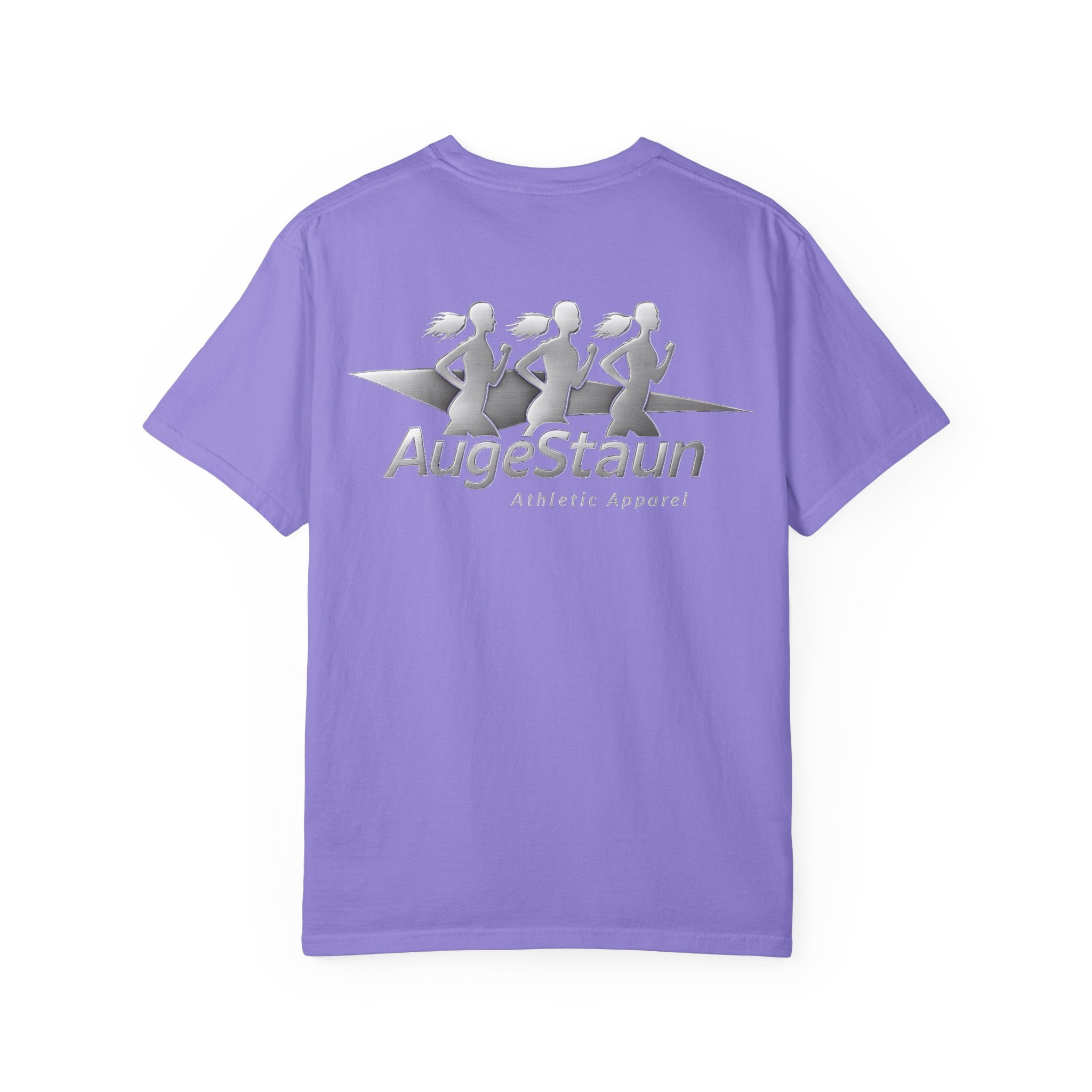 AugeStaun Graphic T-Shirt — Reflective 3D Runner Logo Tee