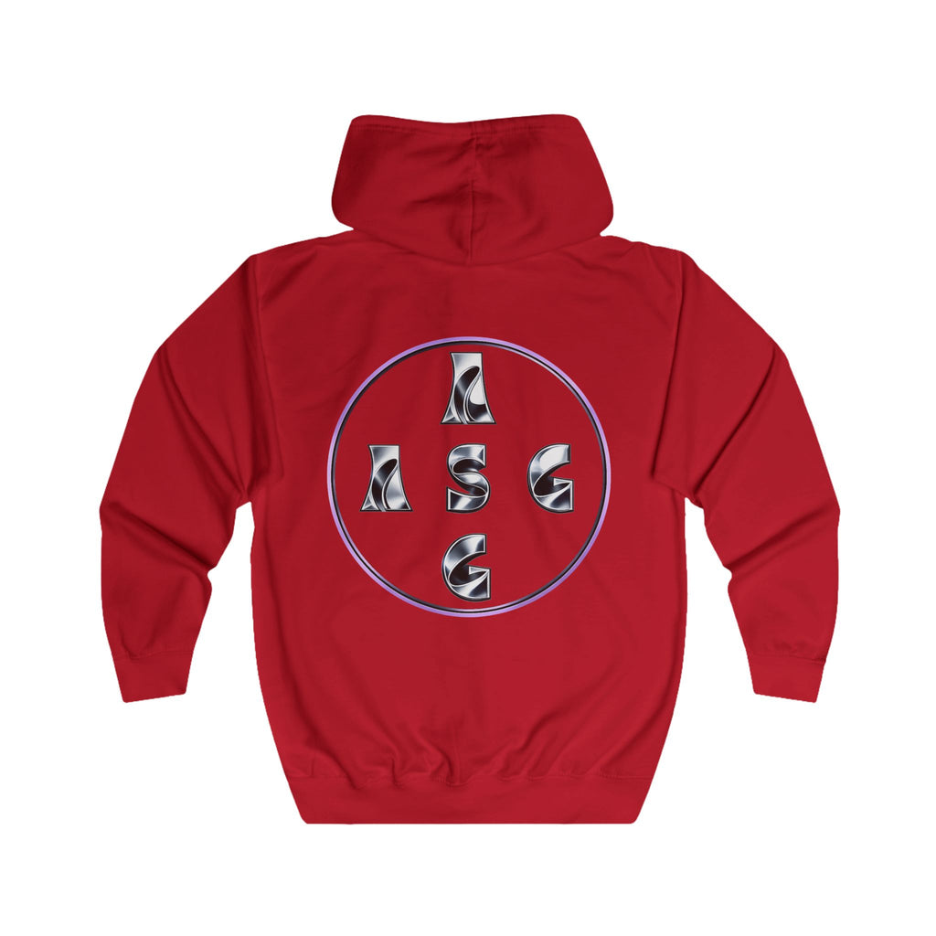 Zip Hoodie with ASAA Logo — Casual Crew Zip-Up Hoodie