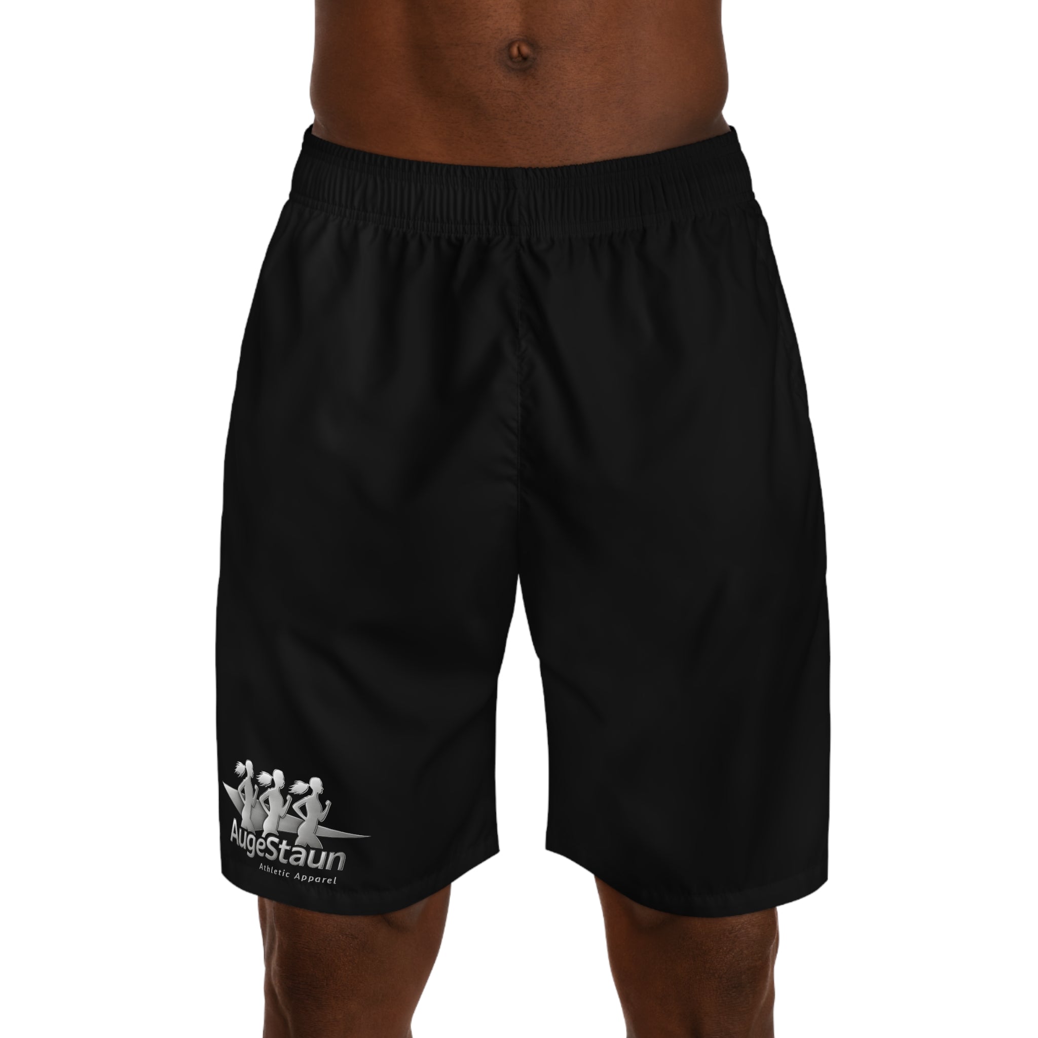 Men's Athletic Jogger Shorts — Auge-Staun Running Logo (ASAA)