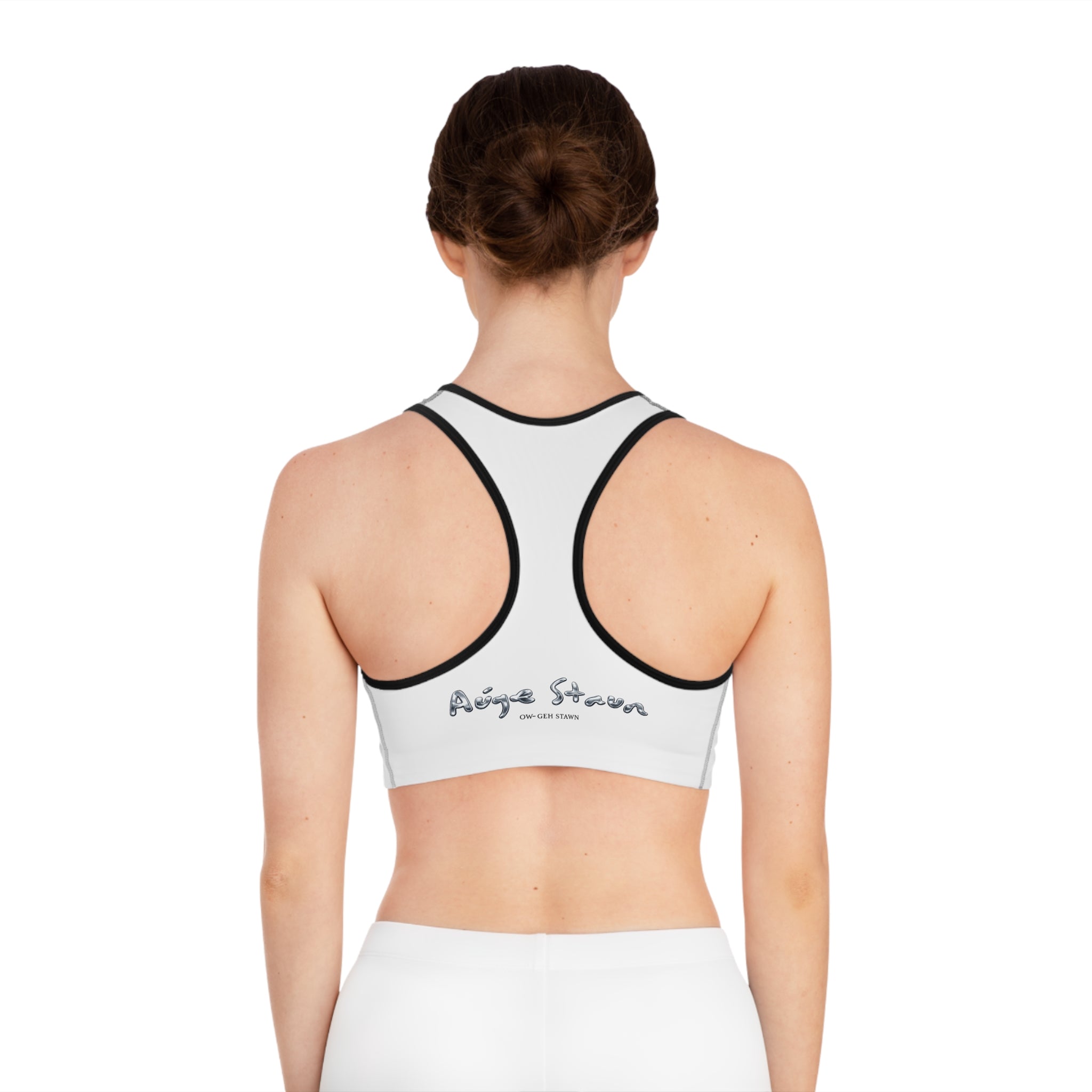Sports Bra — Auge-Staun Athletic Logo Performance Crop