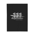 Velveteen Plush Blanket — AugeStaun Athletic Apparel Logo Throw