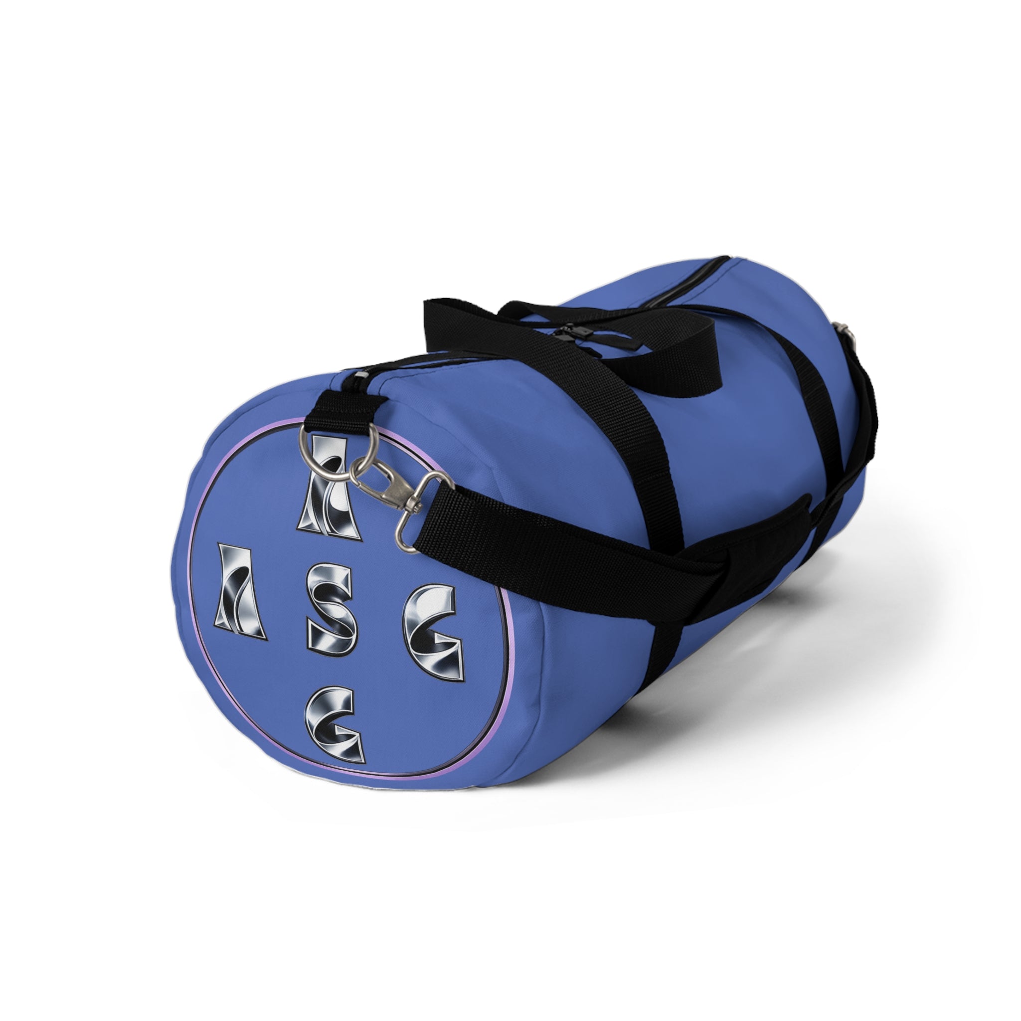 Blue Classic Duffel Bag – Lightweight Travel & Gym Overnight Tote