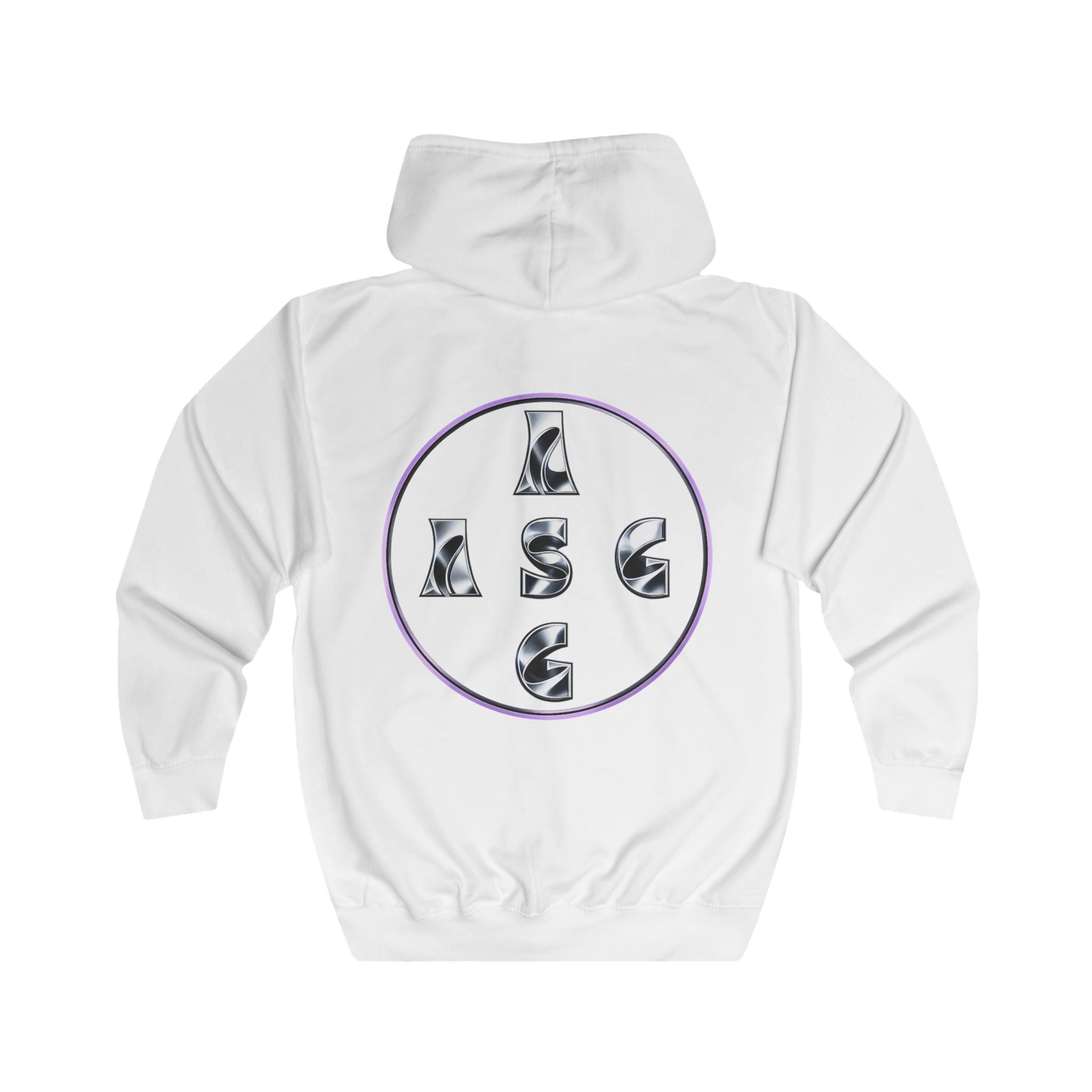 Zip Hoodie with ASAA Logo — Casual Crew Zip-Up Hoodie