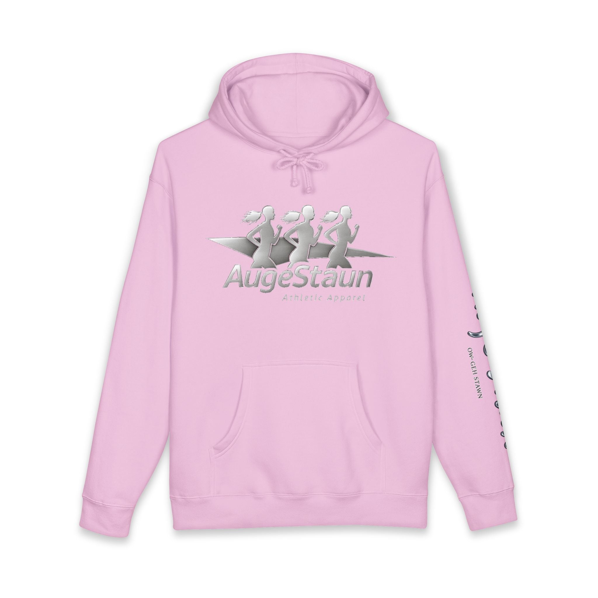 Auge Staun Athletics  — Reflective Silver Graphic Pullover