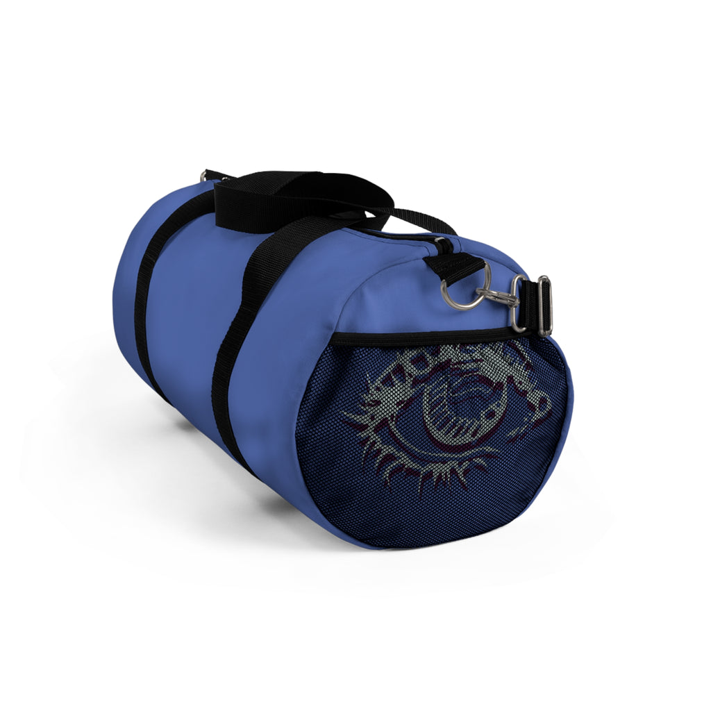 Blue Classic Duffel Bag – Lightweight Travel & Gym Overnight Tote