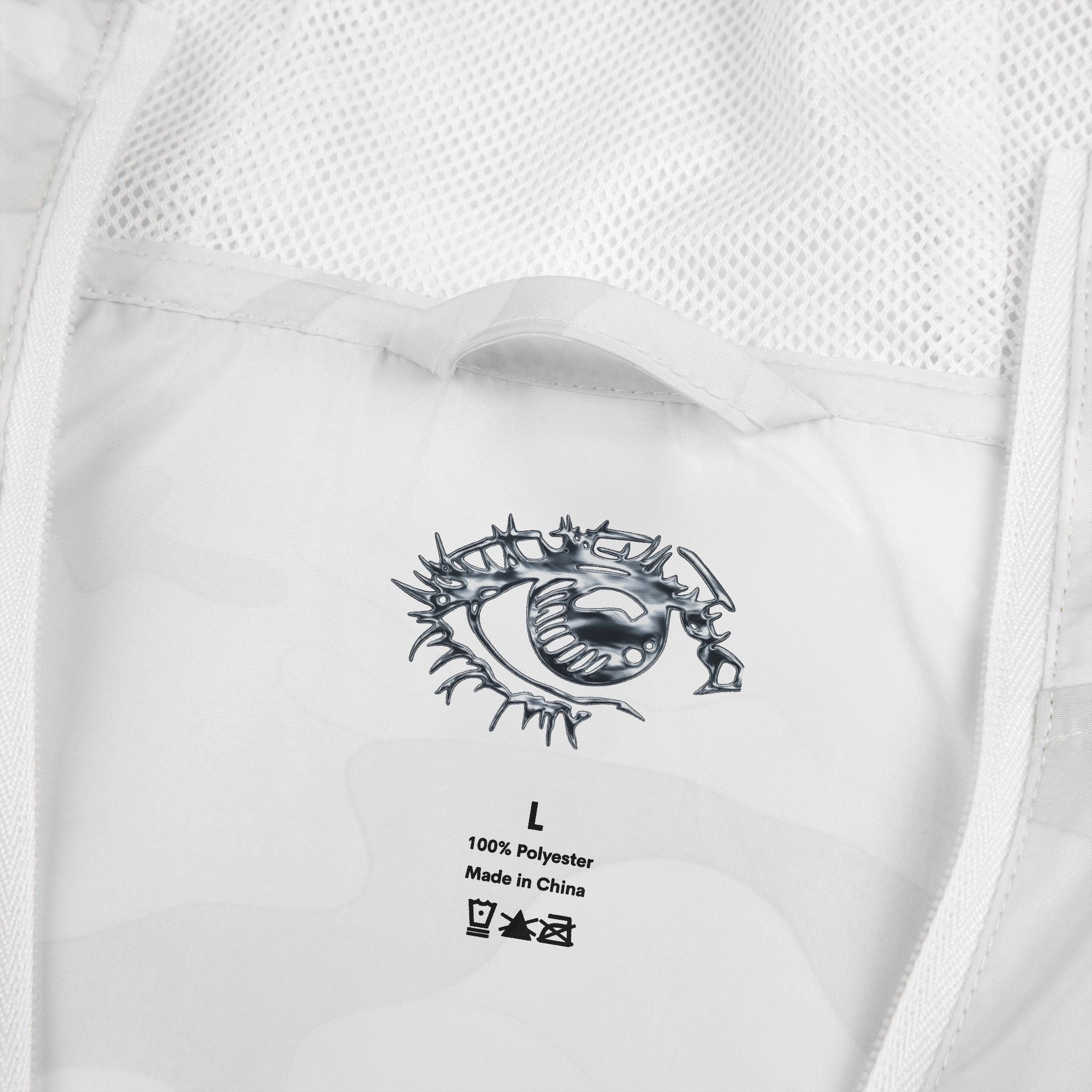 Windbreaker Jacket — Retro Vegas 'Auge-Staun' Logo Hooded Shell