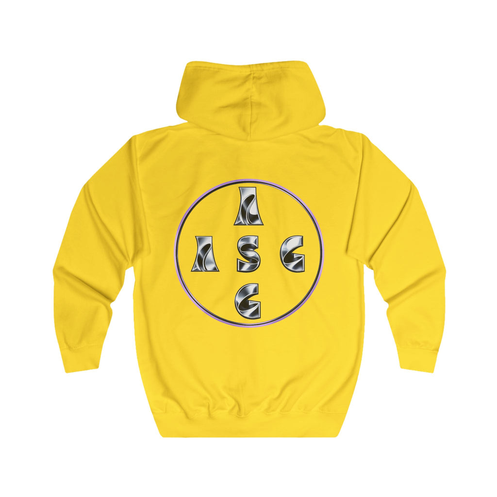 Zip Hoodie with ASAA Logo — Casual Crew Zip-Up Hoodie