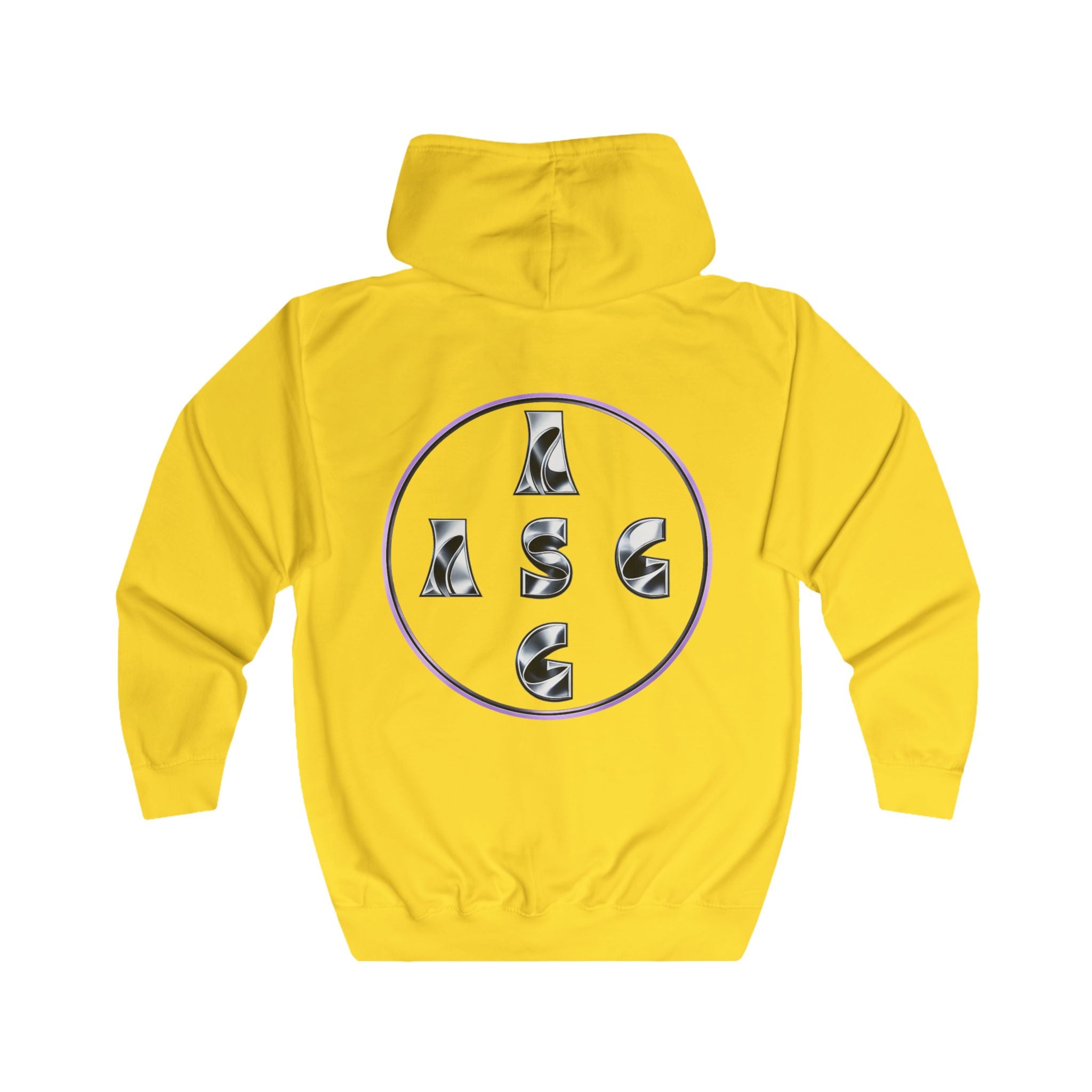 Zip Hoodie with ASAA Logo — Casual Crew Zip-Up Hoodie