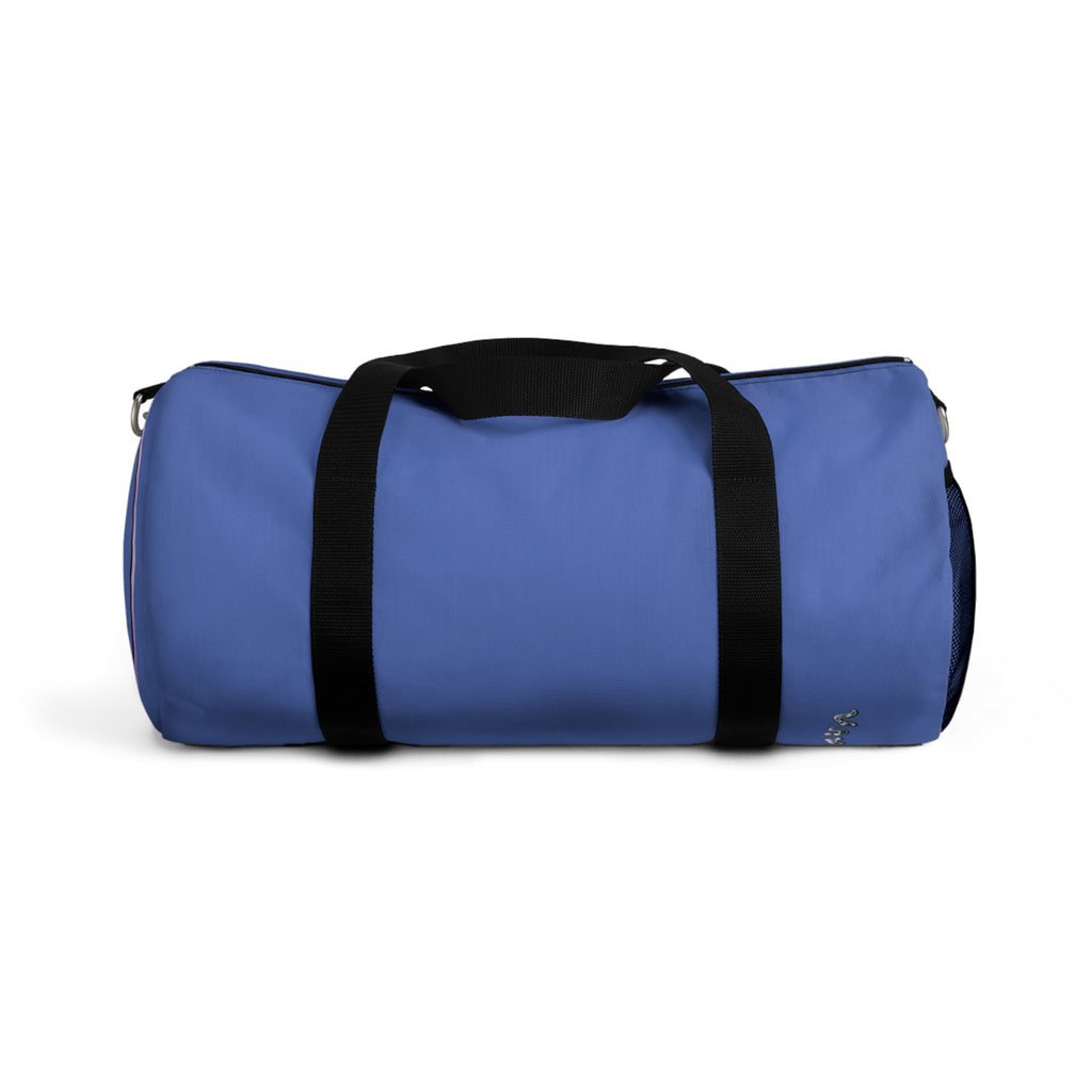 Blue Classic Duffel Bag – Lightweight Travel & Gym Overnight Tote