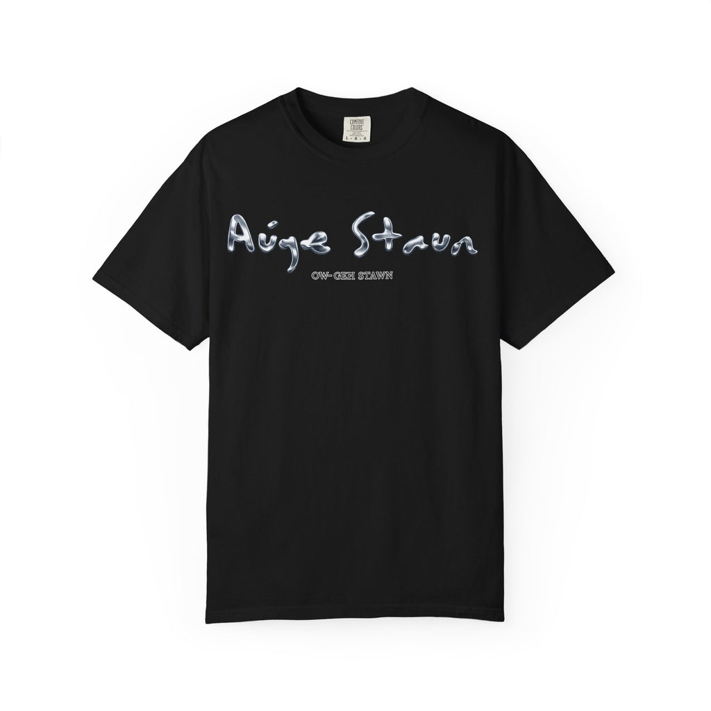 AugeStaun Graphic T-Shirt — Reflective 3D Runner Logo Tee