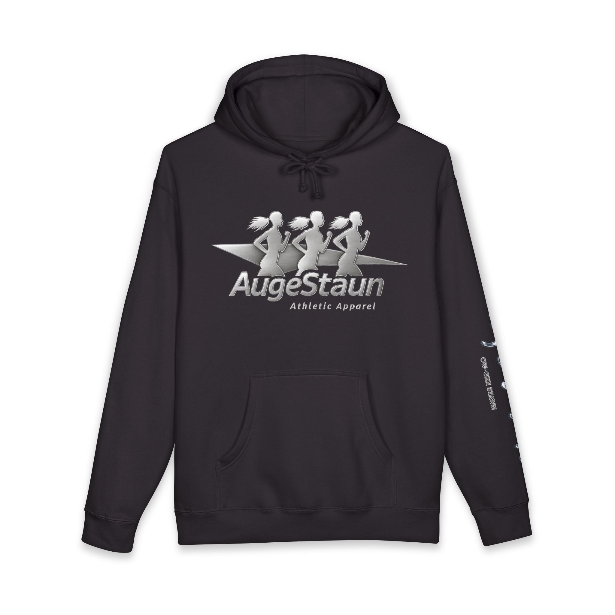 Auge Staun Athletics  — Reflective Silver Graphic Pullover