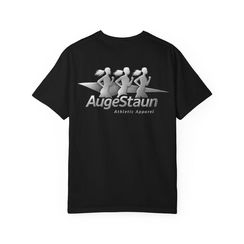 AugeStaun Graphic T-Shirt — Reflective 3D Runner Logo Tee