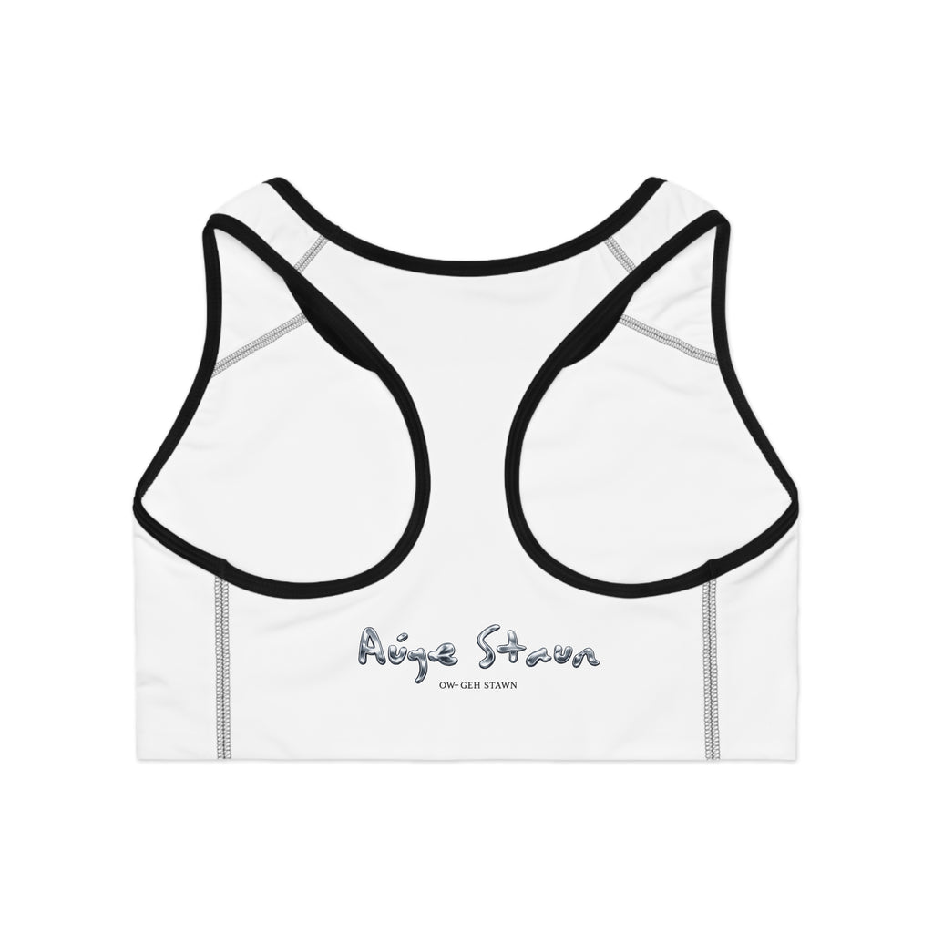 Sports Bra — Auge-Staun Athletic Logo Performance Crop