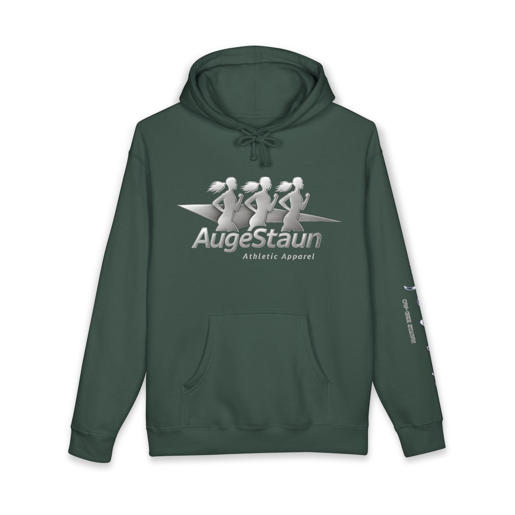 Auge Staun Athletics  — Reflective Silver Graphic Pullover