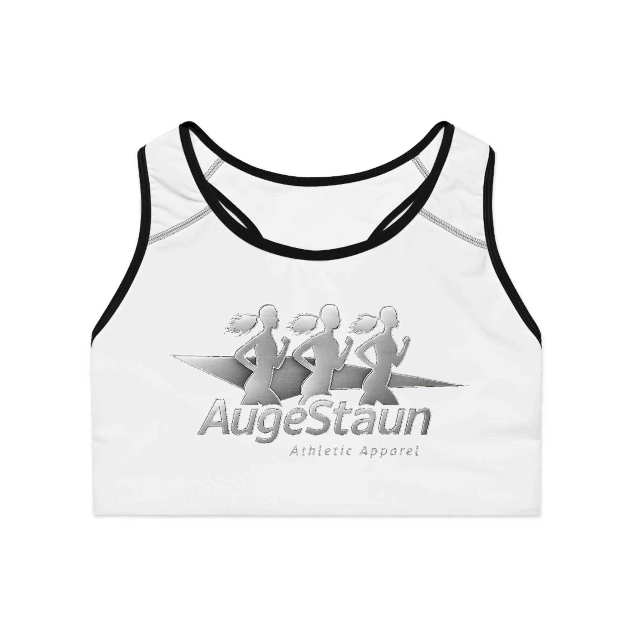 Sports Bra — Auge-Staun Athletic Logo Performance Crop